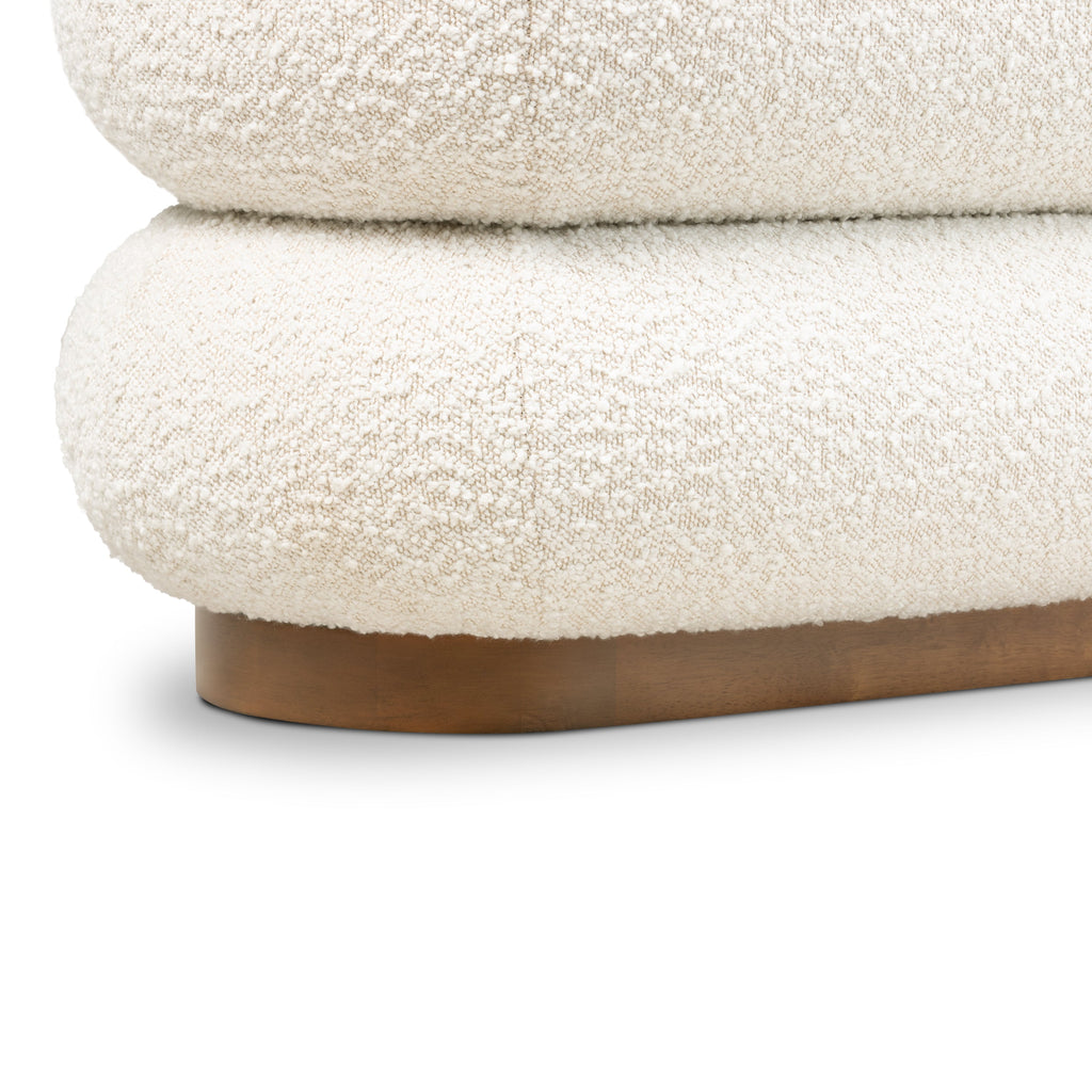 Bench | Froth White Boucle