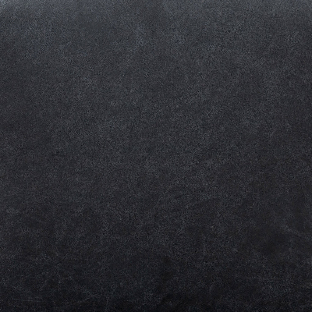 Leather Lounge Chair | Onyx Black