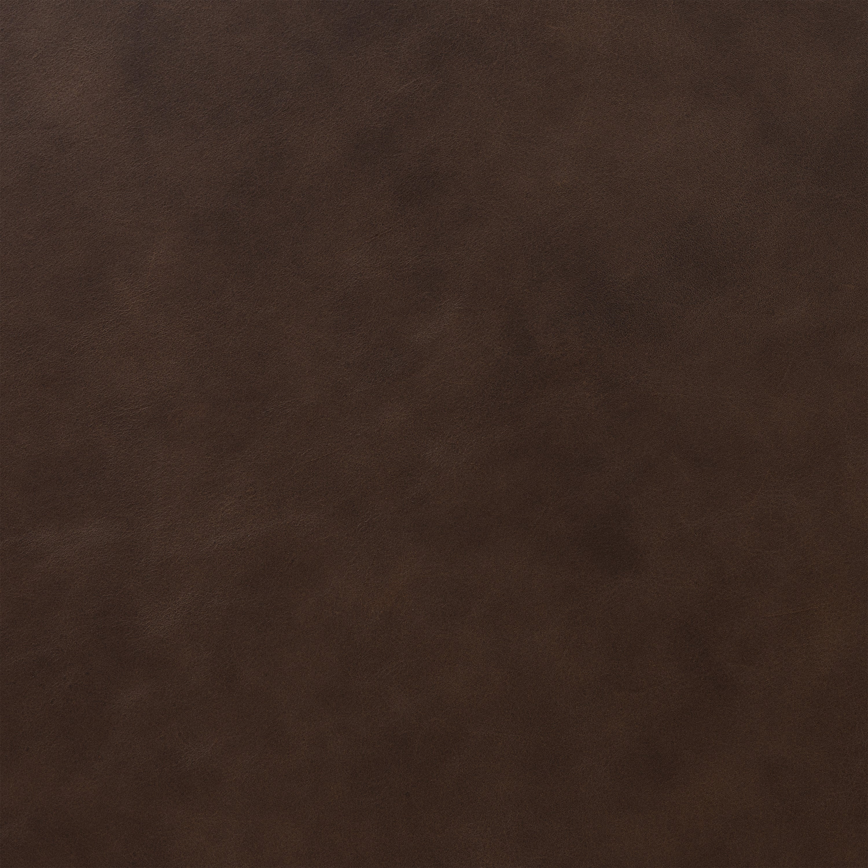 Leather Storage Ottoman | Cocoa Brown