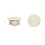 Coffee Table | Sandstone White