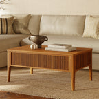 Lift-Top Storage Coffee Table | Light Brown