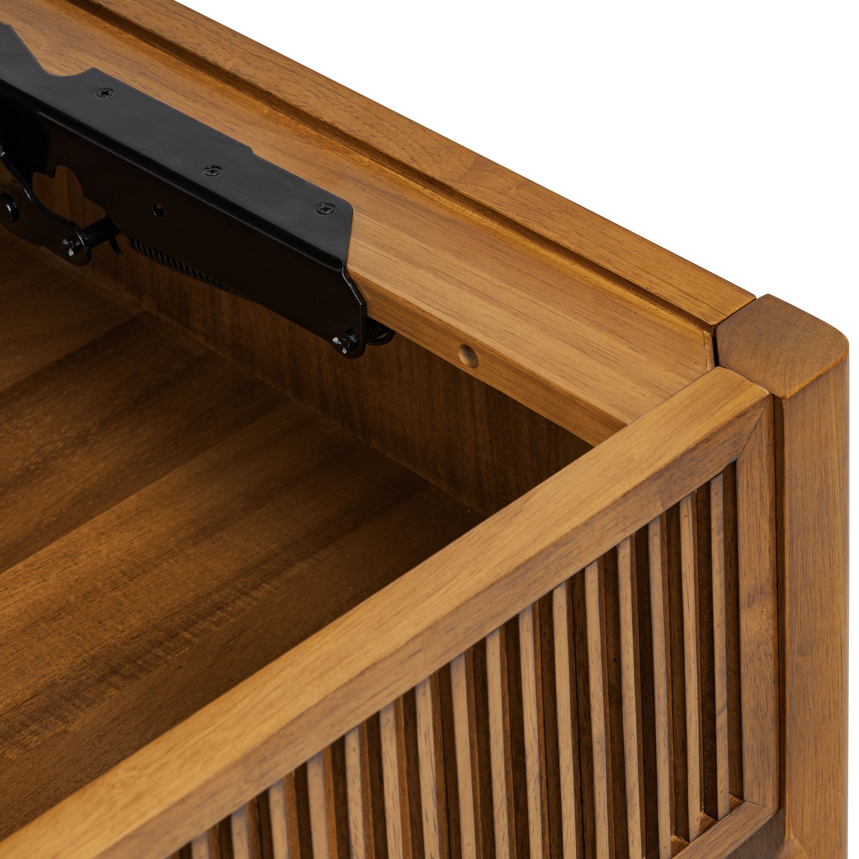 Lift-Top Storage Coffee Table | Light Brown
