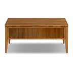 Lift-Top Storage Coffee Table | Light Brown