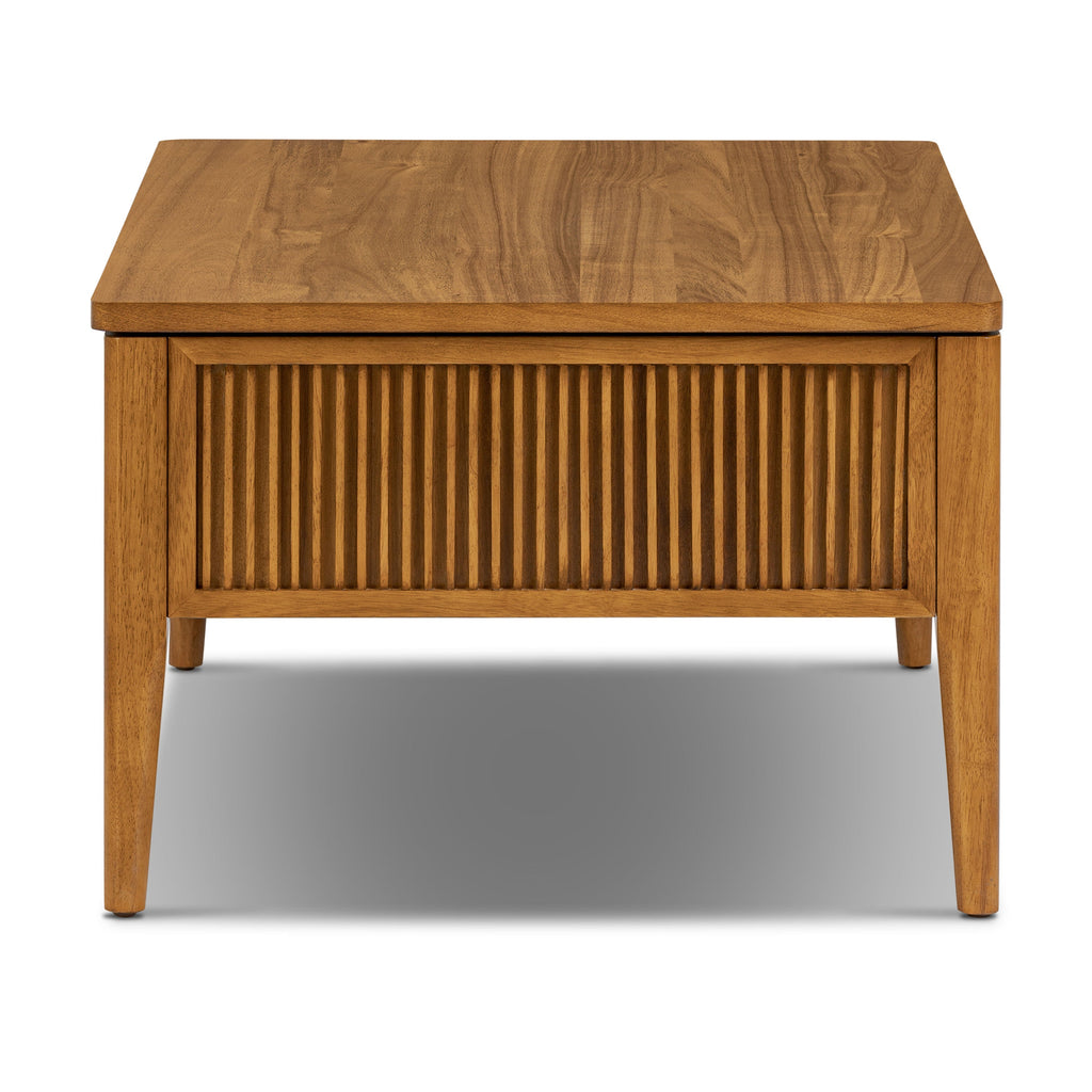 Lift-Top Storage Coffee Table | Light Brown