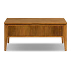 Lift-Top Storage Coffee Table | Light Brown