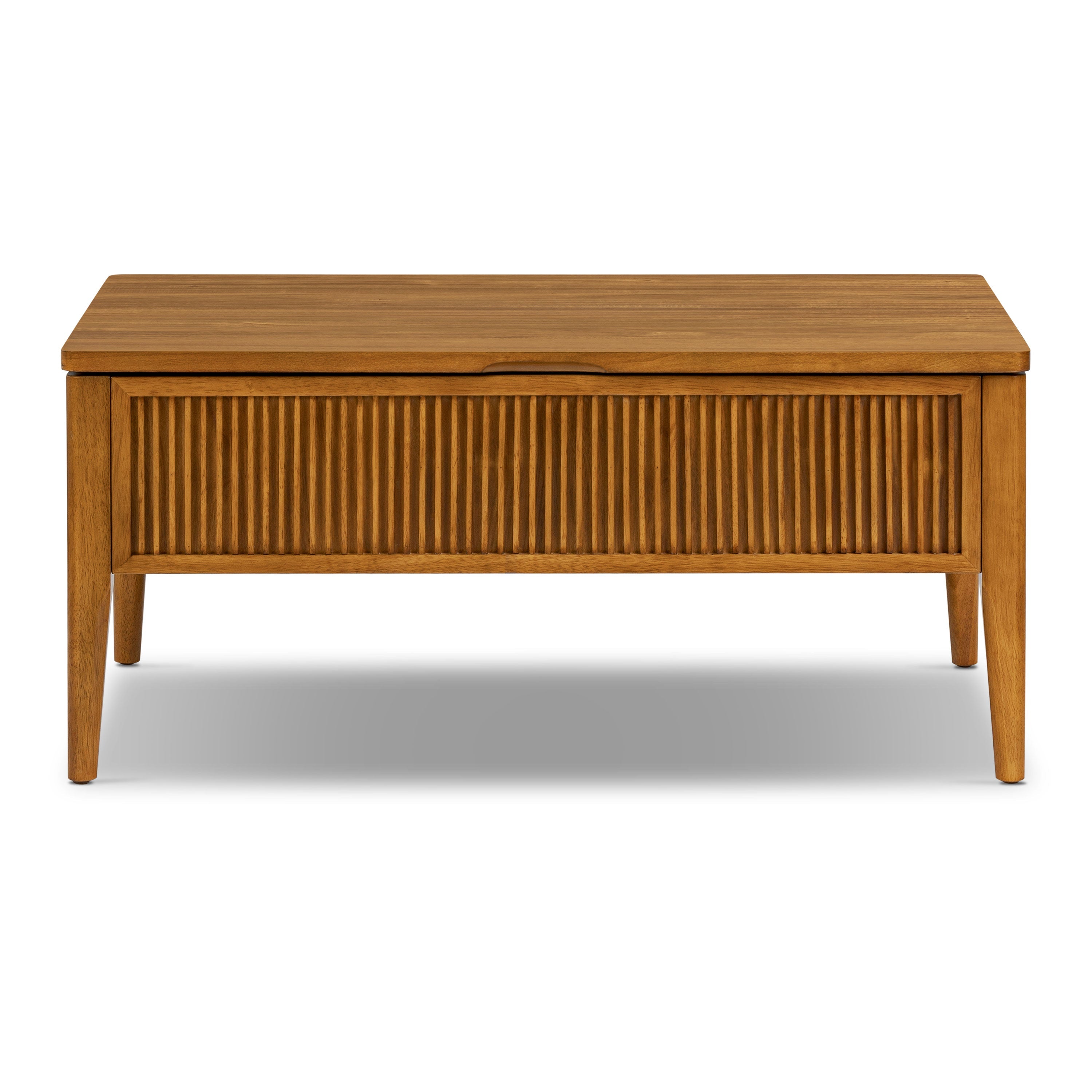 Lift-Top Storage Coffee Table | Light Brown
