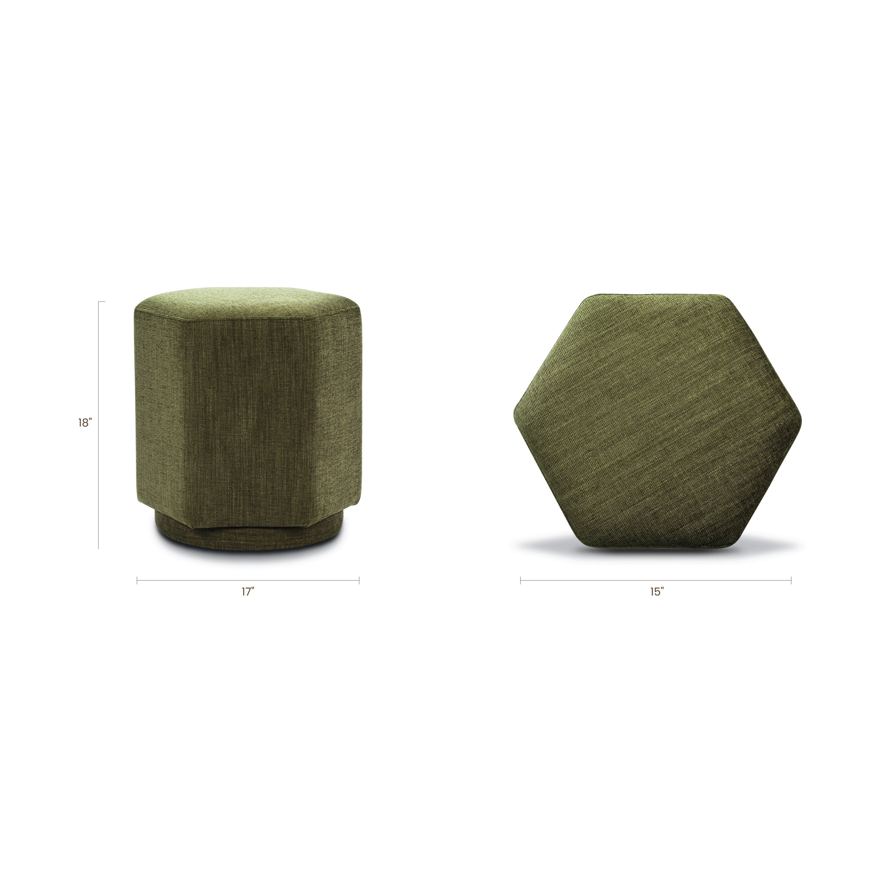 Ottoman | Moss Green