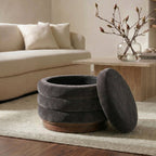 Storage Ottoman | Ganache Brown