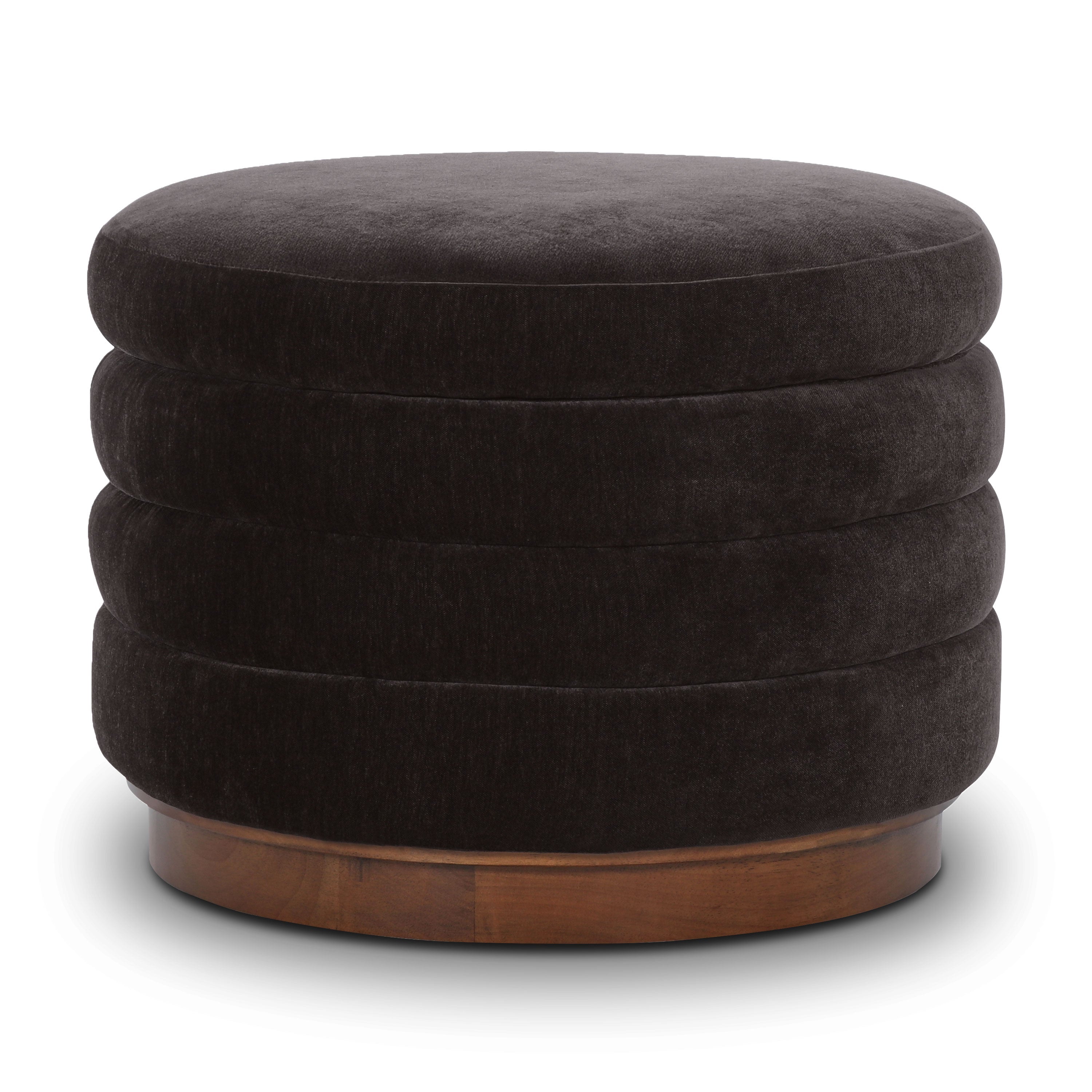 Storage Ottoman | Ganache Brown