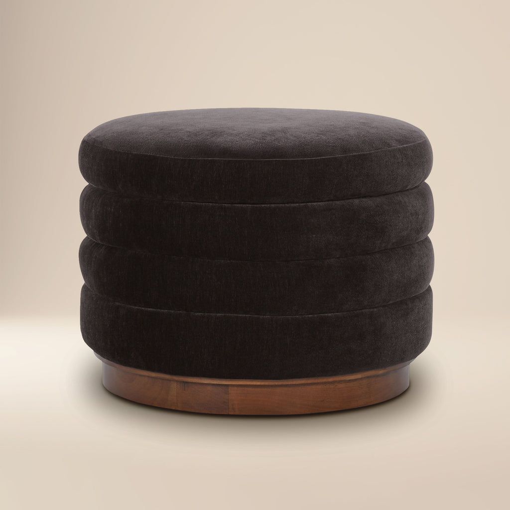 Storage Ottoman | Ganache Brown