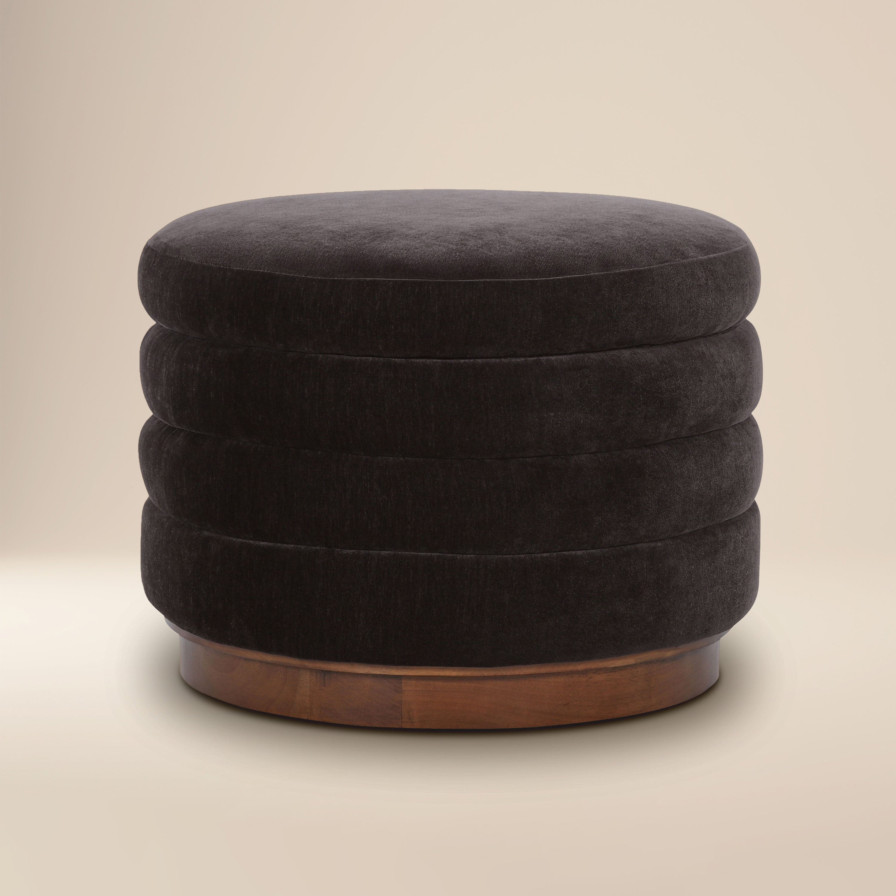 Storage Ottoman | Ganache Brown