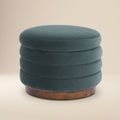 Storage Ottoman | Shadow Teal