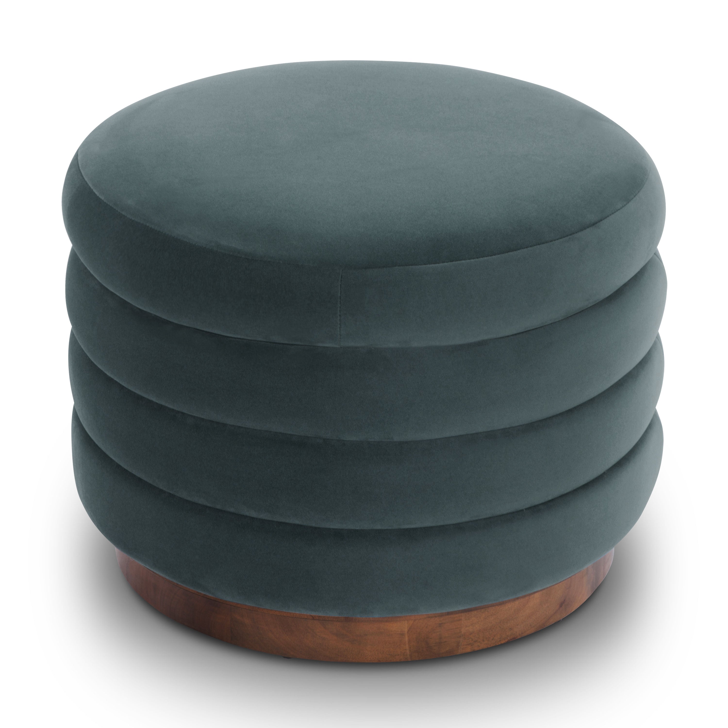 Storage Ottoman | Shadow Teal