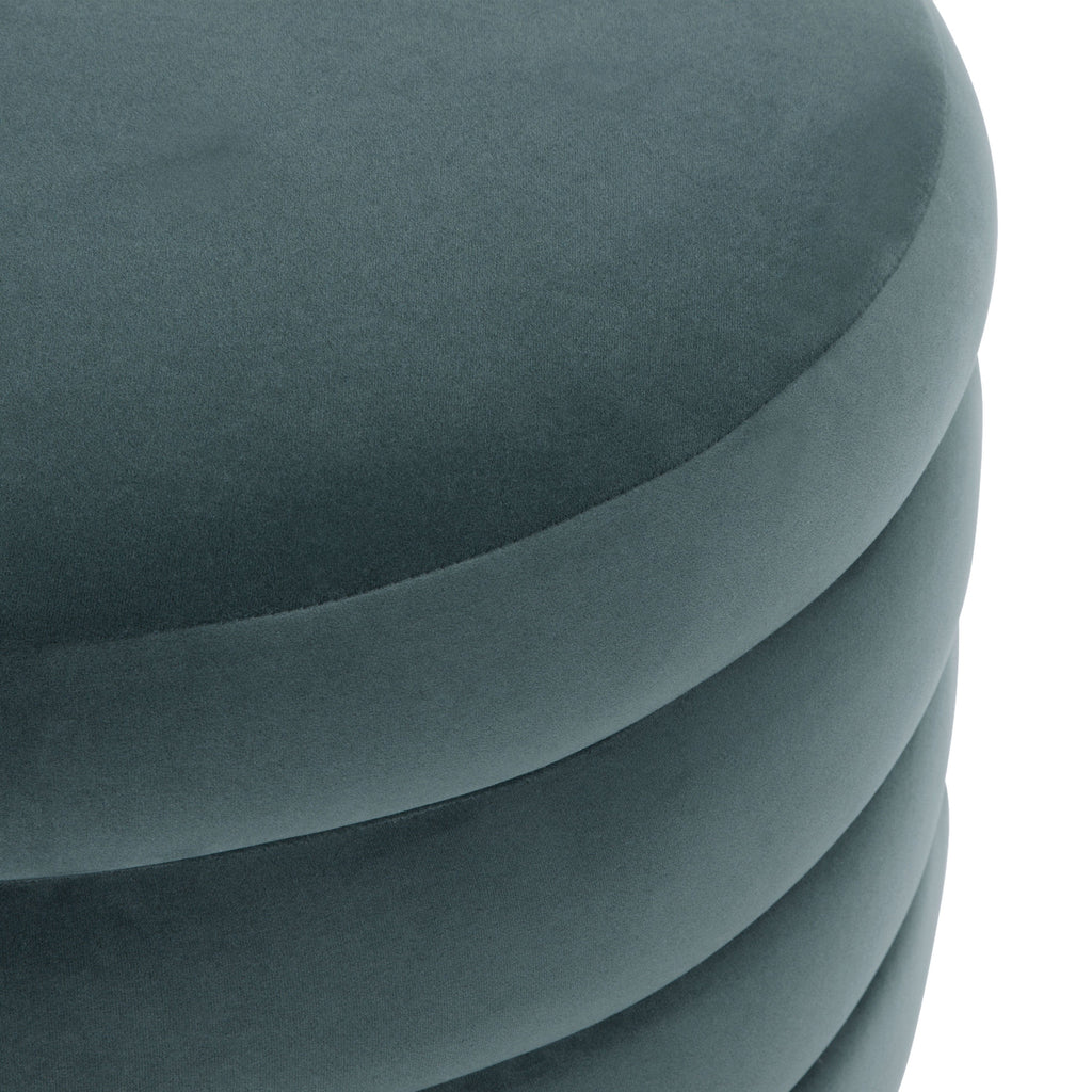 Storage Ottoman | Shadow Teal