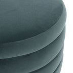 Storage Ottoman | Shadow Teal