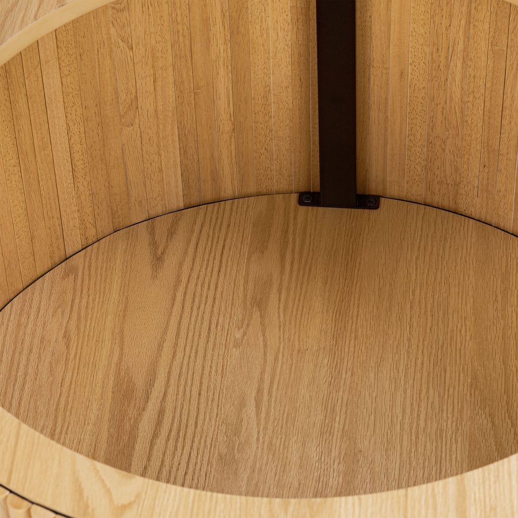 Storage Coffee Table | Oak