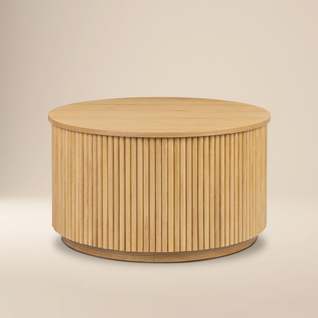 Storage Coffee Table | Oak