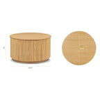 Storage Coffee Table | Oak