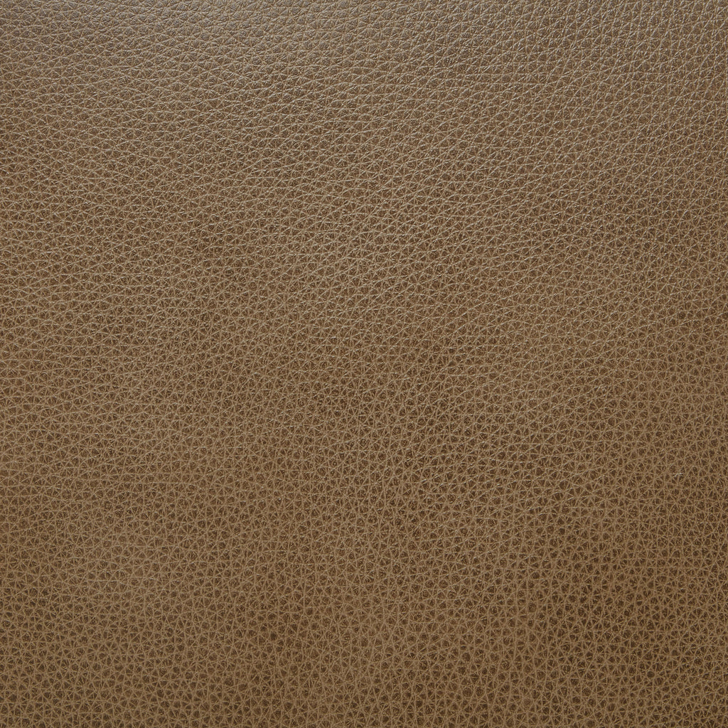 Leather Storage Ottoman | Chestnut Brown