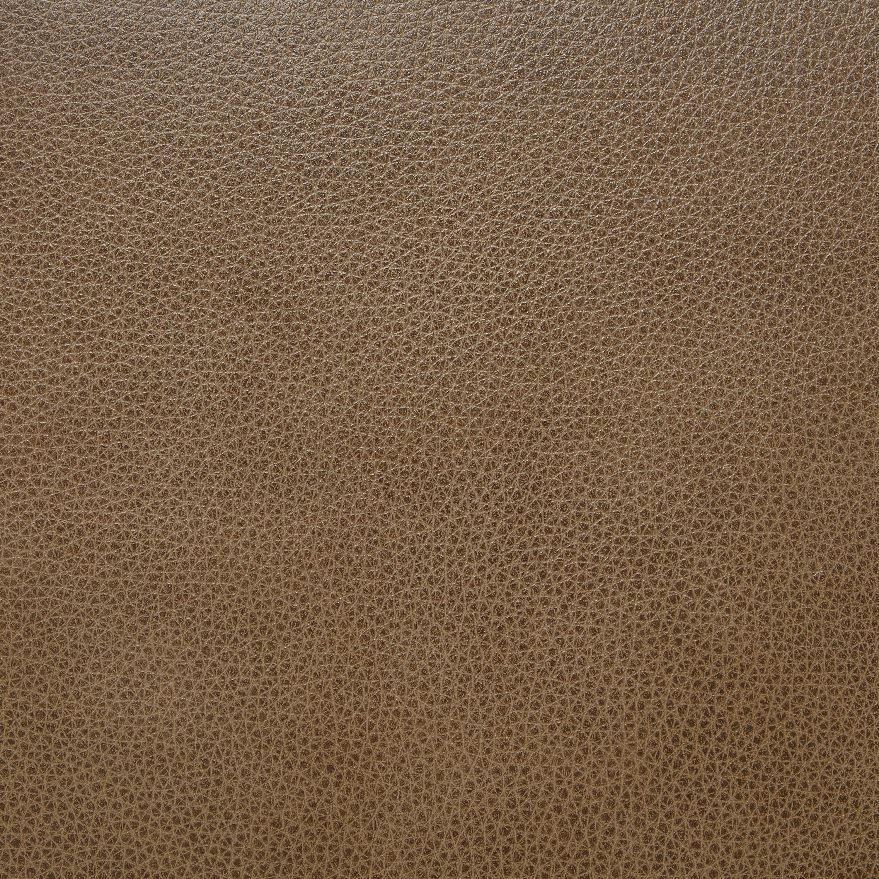Leather Storage Ottoman | Chestnut Brown