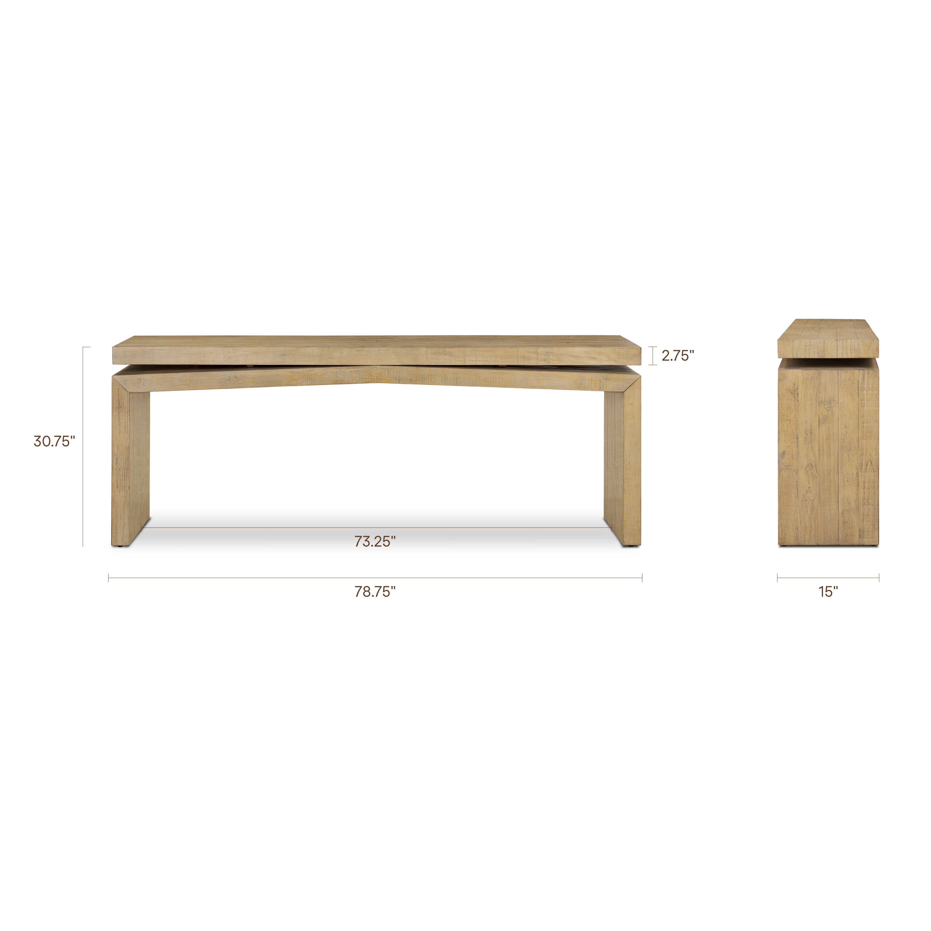 Console Table (78.75) | Natural