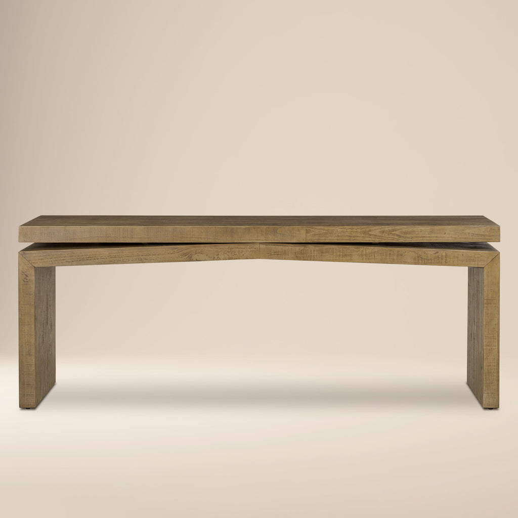 Console Table (78.75) | Weathered Pine