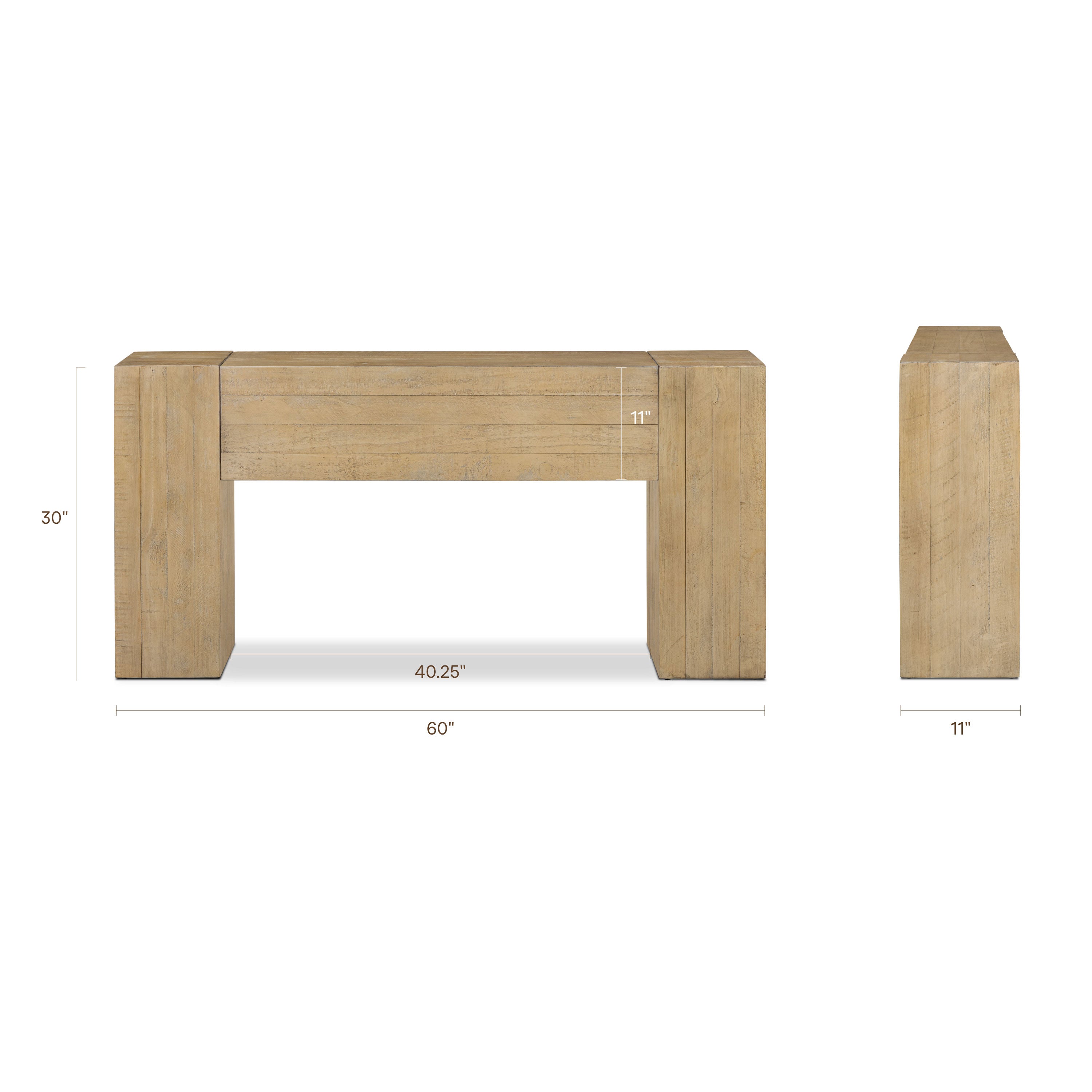 Console Table (60) | Natural