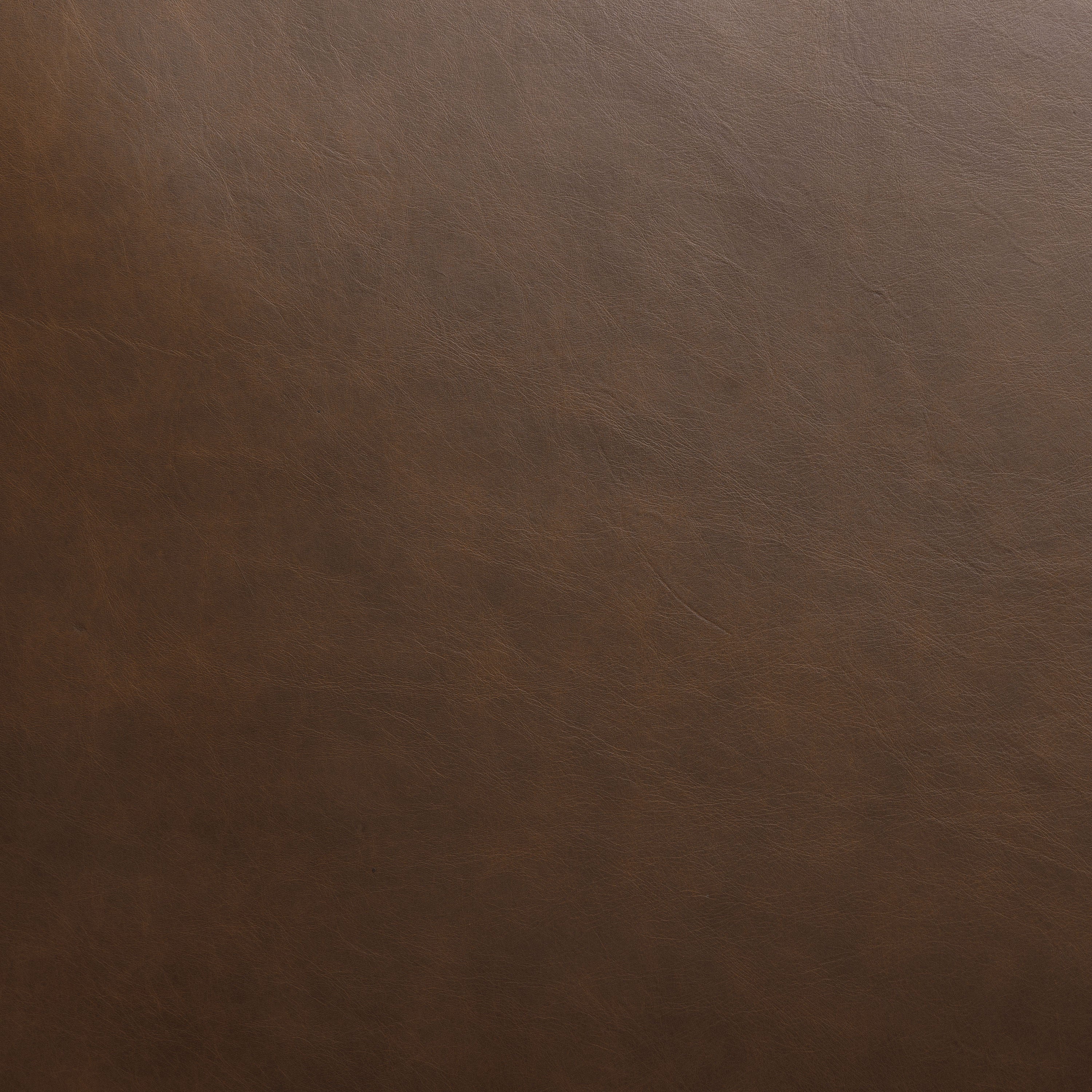 Leather Ottoman 2.0 | Cocoa Brown