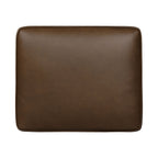Leather Ottoman 2.0 | Cocoa Brown