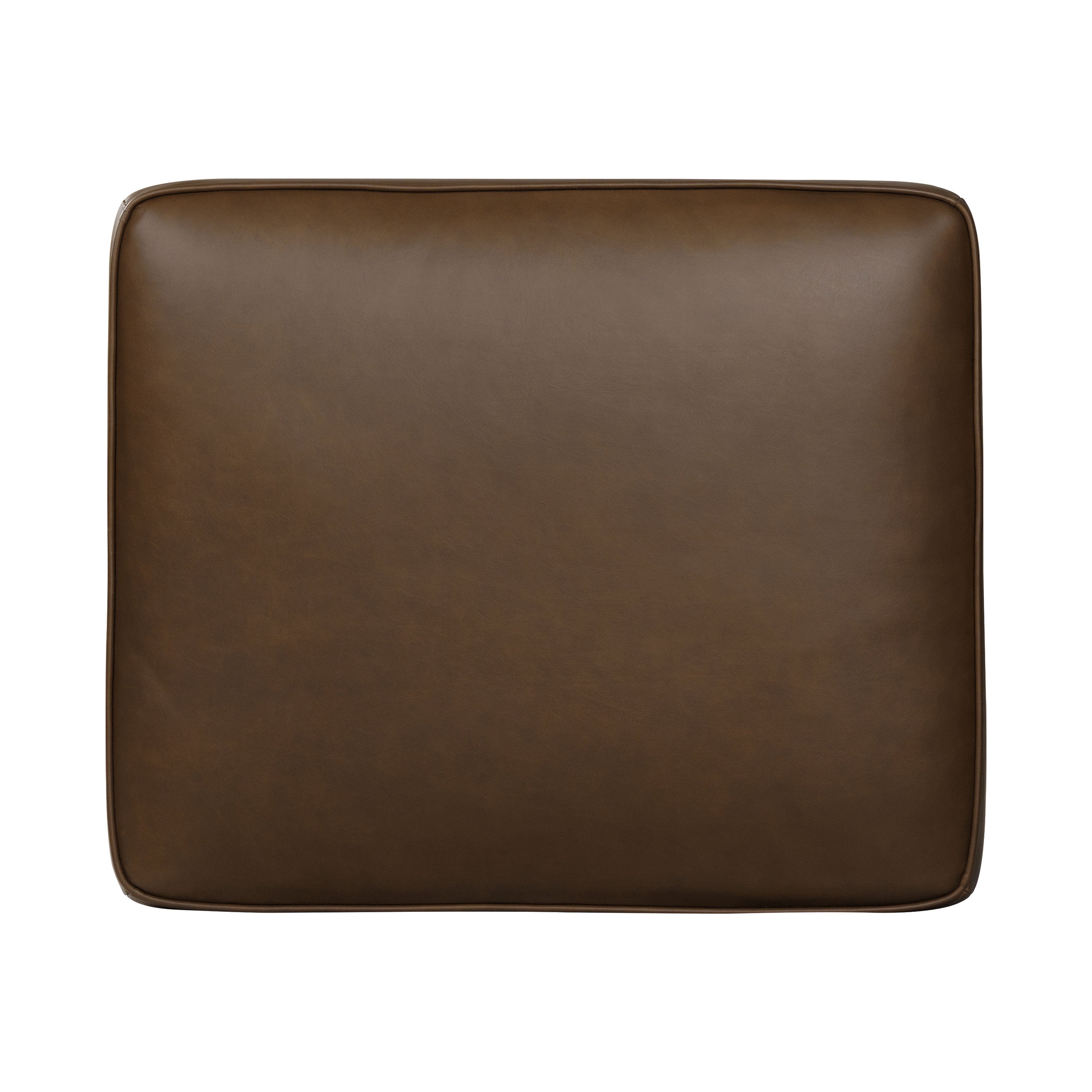 Leather Ottoman 2.0 | Cocoa Brown