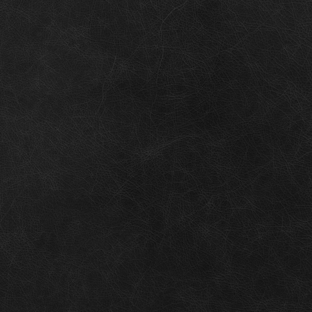 Leather Ottoman 2.0 | Onyx Black