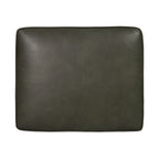 Leather Ottoman 2.0 | Olivine Green
