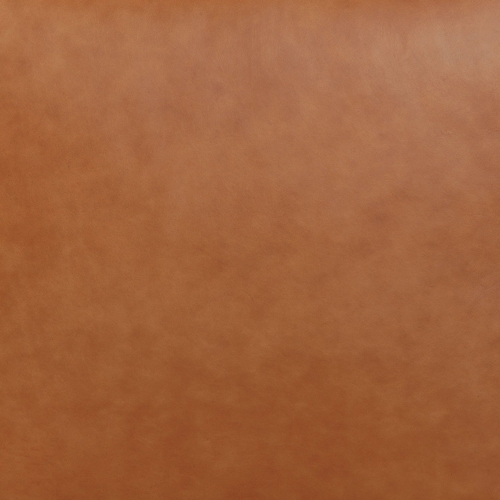 Leather Ottoman 2.0 | Cognac Tan