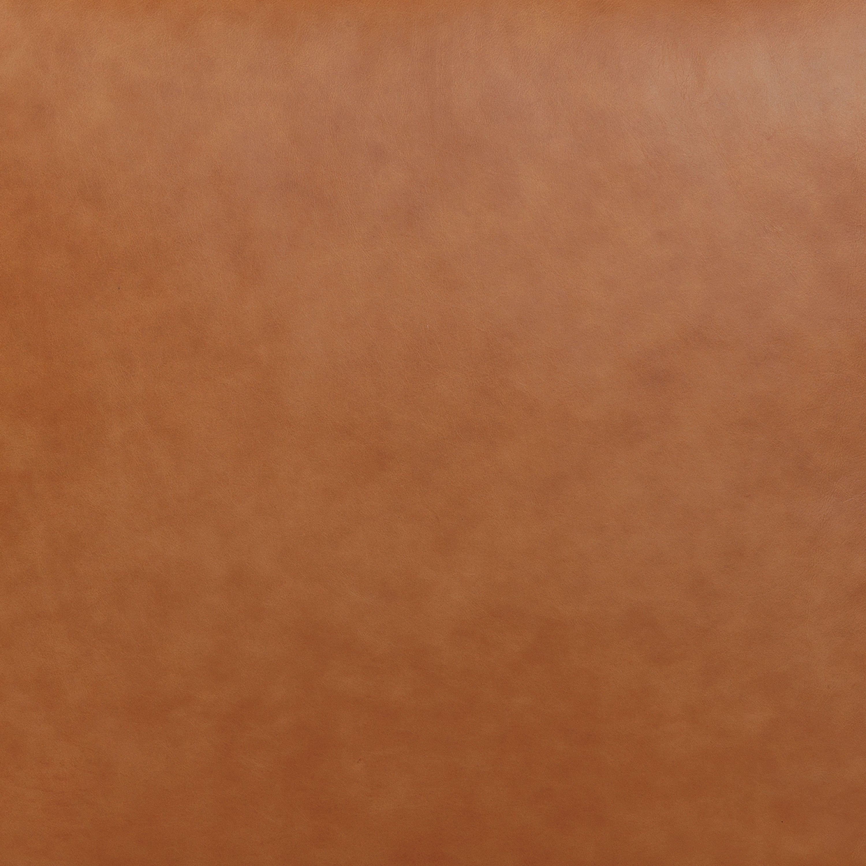 Leather Ottoman 2.0 | Cognac Tan