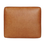 Leather Ottoman 2.0 | Cognac Tan