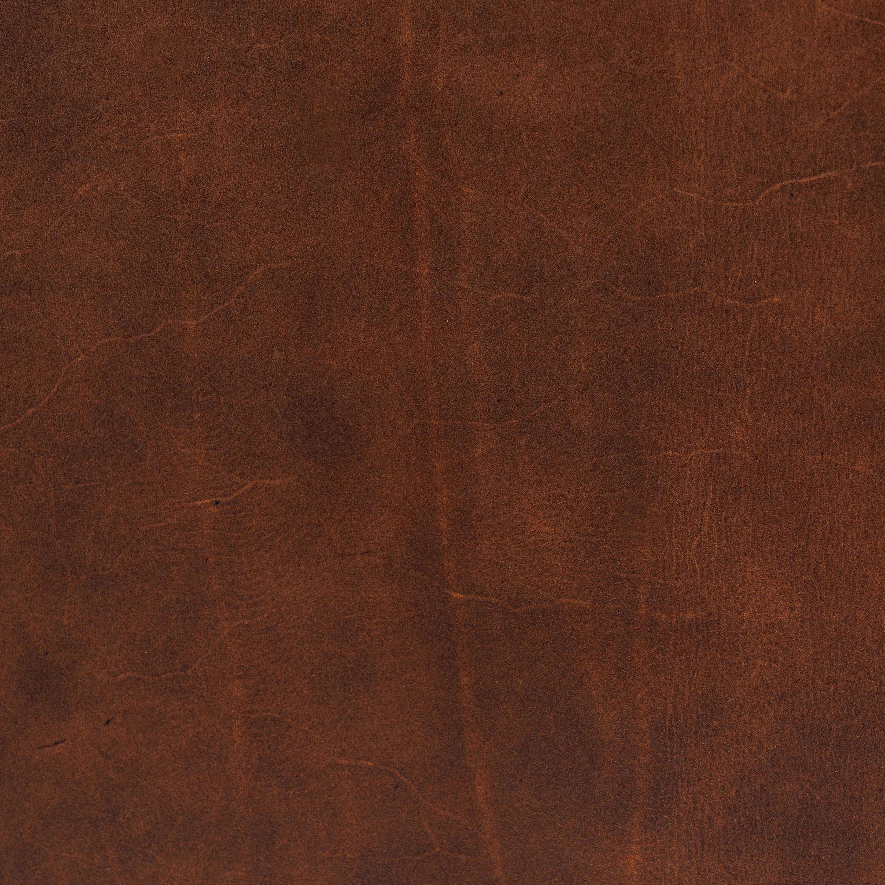 Leather Storage Ottoman | Oscuro Brown